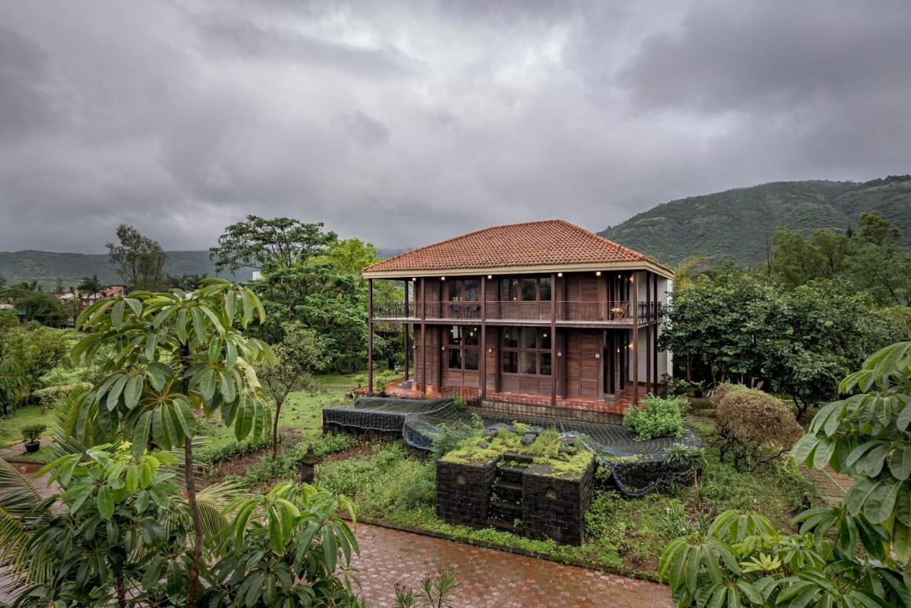 Saffronstays Boulevard Loghouse - A Wooden Chalet Amidst Nature Kārli المظهر الخارجي الصورة