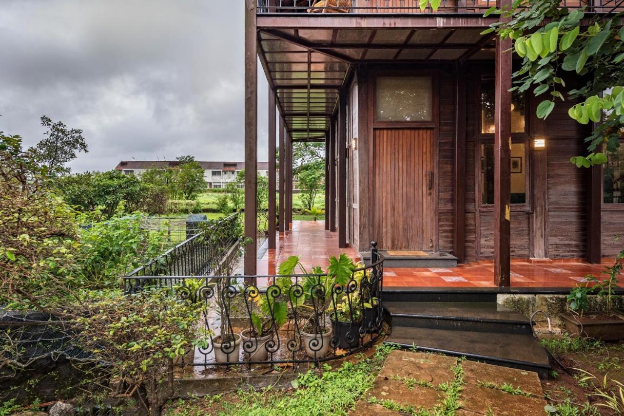 Saffronstays Boulevard Loghouse - A Wooden Chalet Amidst Nature Kārli المظهر الخارجي الصورة