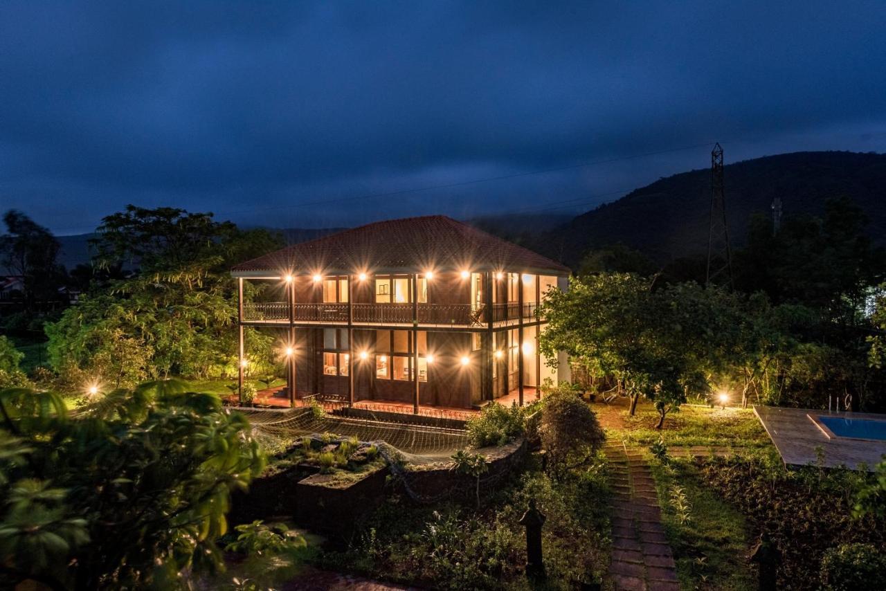 Saffronstays Boulevard Loghouse - A Wooden Chalet Amidst Nature Kārli المظهر الخارجي الصورة